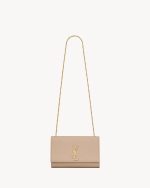 YSL Kate Medium in Grain De Poudre Embossed Leather